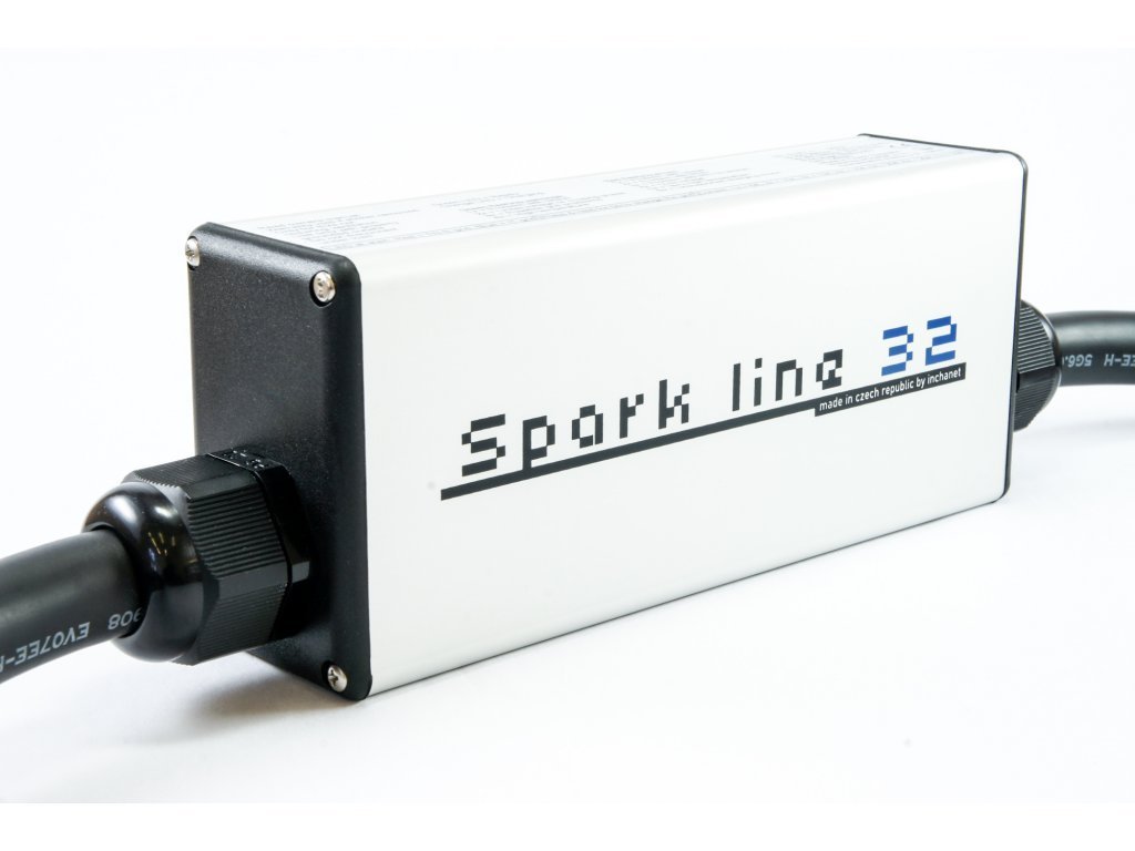 SPARK LINE 32 - kabel s kontrolnom kutijom 22kW, TYPE2-CEE, 32A x 3 faze, 5m - Slika 5