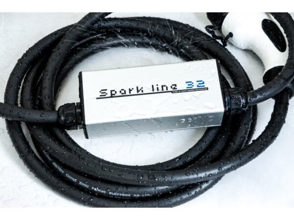 SPARK LINE 32 - kabel s kontrolnom kutijom 22kW, TYPE2-CEE, 32A x 3 faze, 5m