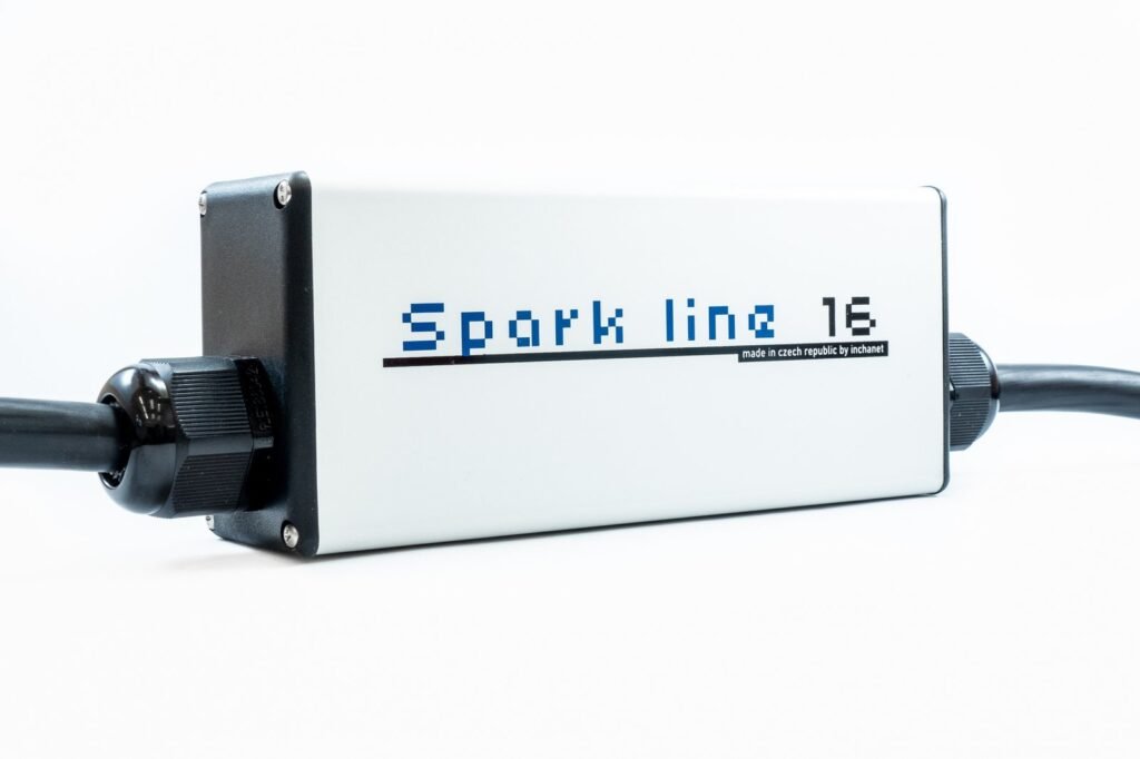SPARK LINE 16 - kabel s kontrolnom kutijom 11kW (3X16A), TYPE2-CEE RED, 16A x 3faze, 5m