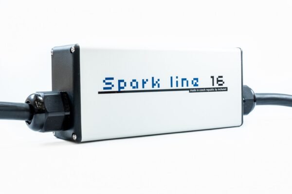 SPARK LINE 16 - kabel s kontrolnom kutijom 11kW (3X16A), TYPE2-CEE RED, 16A x 3faze, 5m