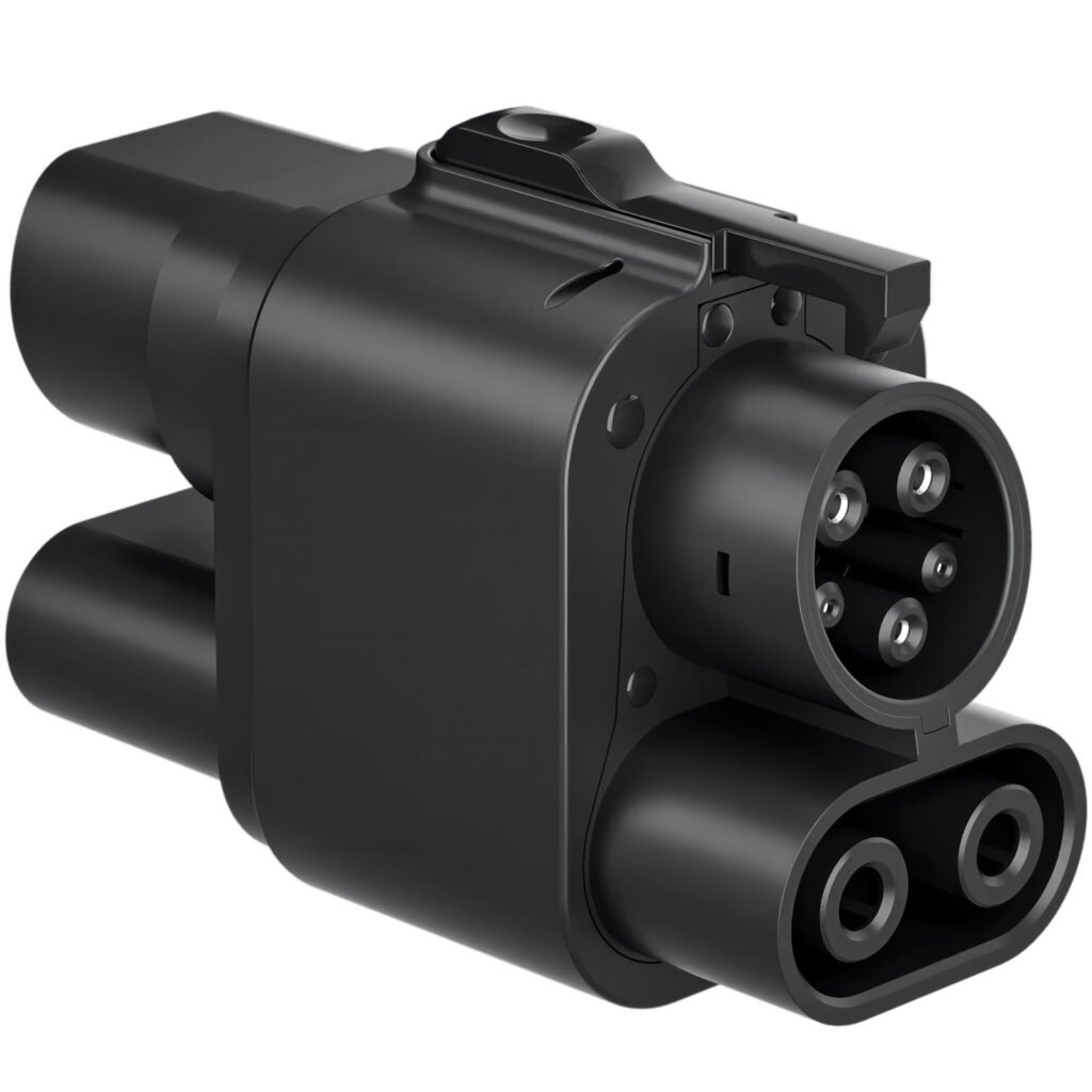 CCS Combo bežični adapter 200A CCS 1 na CCS 2 adapter za brzo punjenje - 200 Ampera
