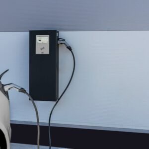 V2C POLE Wallbox utičnica (2×22 kW), 8'' zaslon, 4G, LAN/Wifi, RFID - Image 2