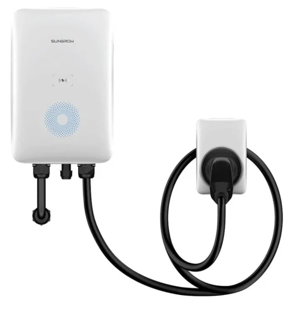 Sungrow Wallbox 11 kW, kabel 7 m, IP65, RFID, model AC011E-01