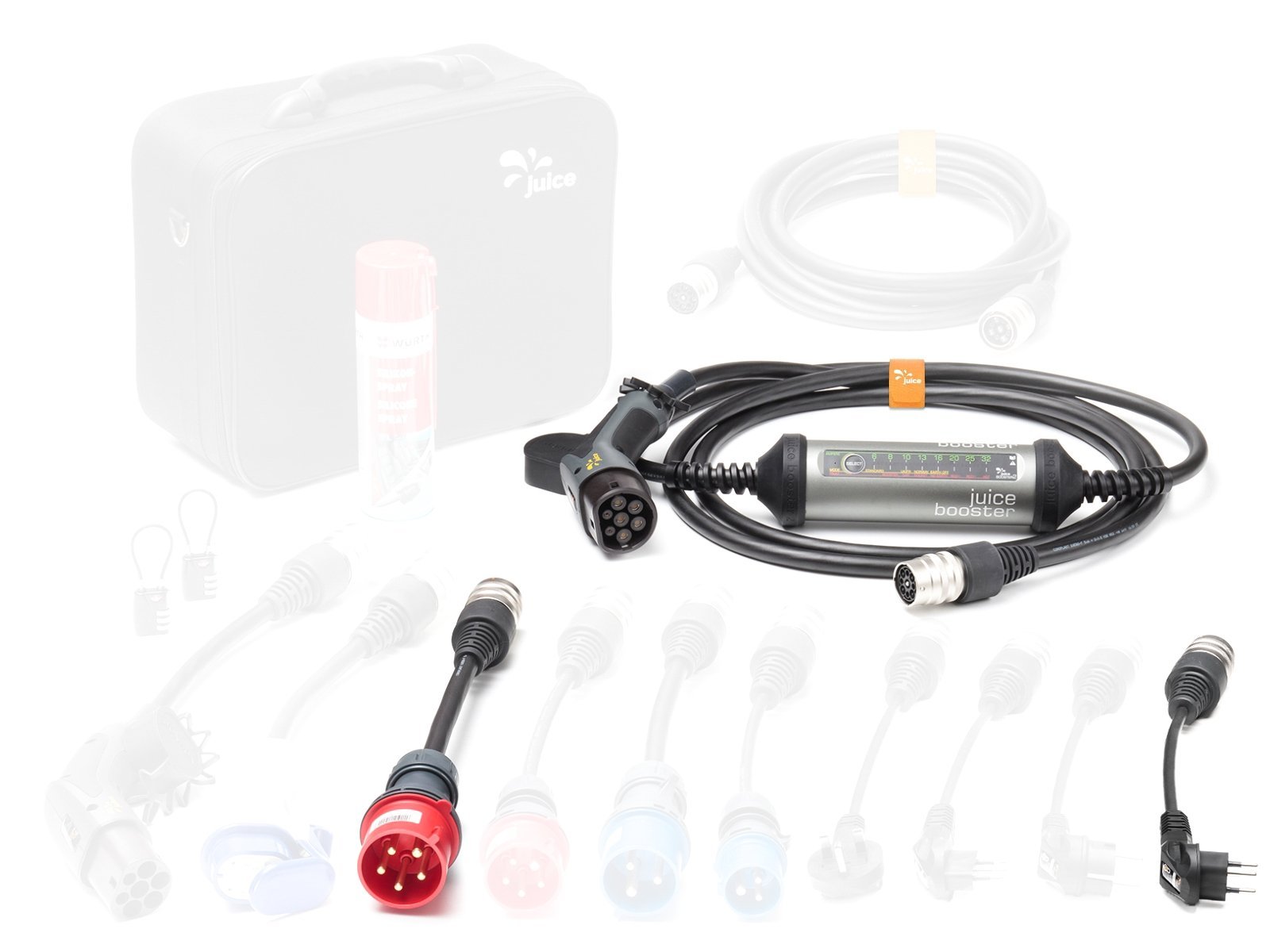 JUICE BOOSTER 2 Mobile EV charger 32 A, 22kW, 5.2m cable - Image 5
