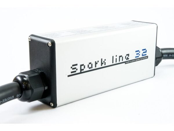 SPARK LINE 32 - cable with control box 22kW, TYPE2-CEE, 32A x 3phases, 5m