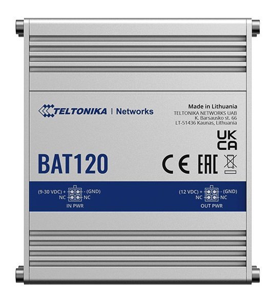 BAT120 Uninterruptable Power Supply, 22 W, 4 Pin DC connector