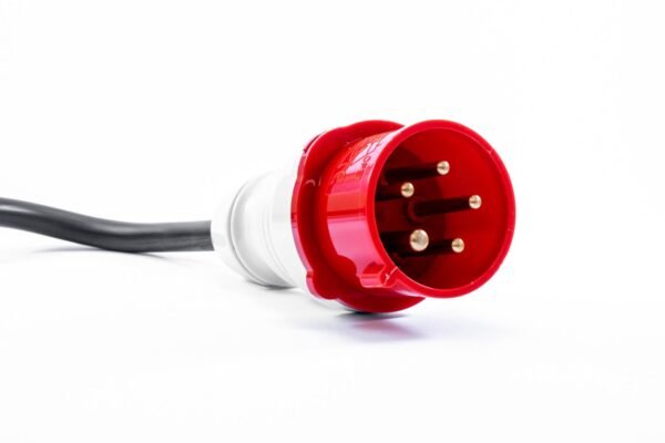 SPARK LINE 16 -  cable with control box 11kW (3X16A), TYPE2-CEE RED, 16A x 3phases, 5m