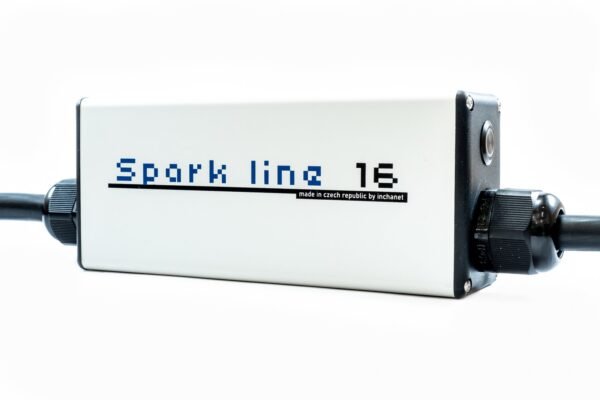 SPARK LINE 16 -  cable with control box 11kW (3X16A), TYPE2-CEE RED, 16A x 3phases, 5m