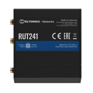 RUT241-1-1.jpg RUT241 Industrial Cellular Router 4G LTE (Cat 4), 3G, 2G, Wi-Fi, WAN Failover, RMS