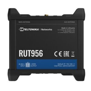 RUT956 Industrial Cellular Router, 4G LTE (Cat 4), 3G, 2G, Wifi - Image 2