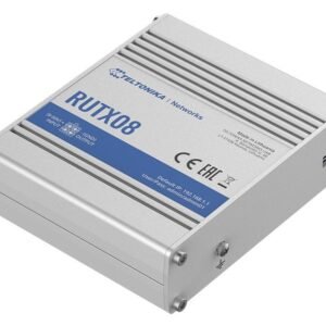 RUTX08-01.jpg RUTX08 Industrial Ethernet Router, 4 x Gigabit Ethernet, VPN