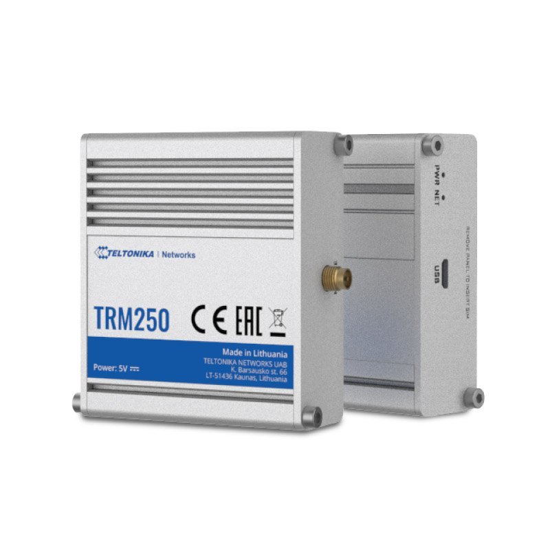 TRM250 Industrial Cellular Modem 4G/LTE (Cat M1), NB-IoT, 2G, USB - Image 3