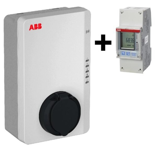 ABB Terra AC 7,4 kW, Type 2 socket + B21 SmartMeter