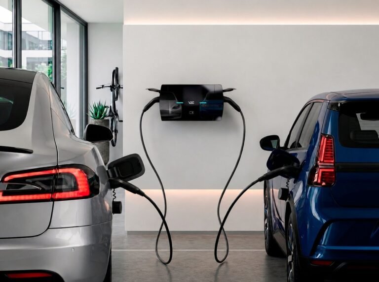 V2C Alva: Efficient 2x22kW Charging for Homes & Business
