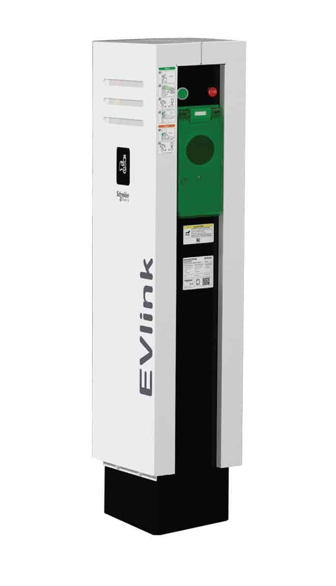 Schneider EVLink Parking - 2×22 kW, 3G / LAN / Wifi / RFID - Image 2