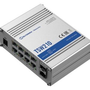 TSW210 Unmanaged Industrial Switch 8 x Gigabit Ethernet ports, 2 x SFP ports - Image 2