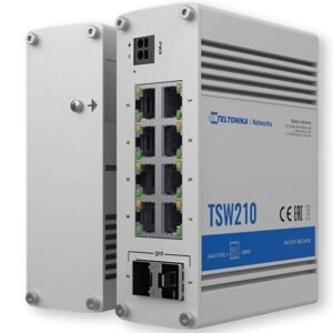 TSW210 Unmanaged Industrial Switch 8 x Gigabit Ethernet ports, 2 x SFP ports - Image 4